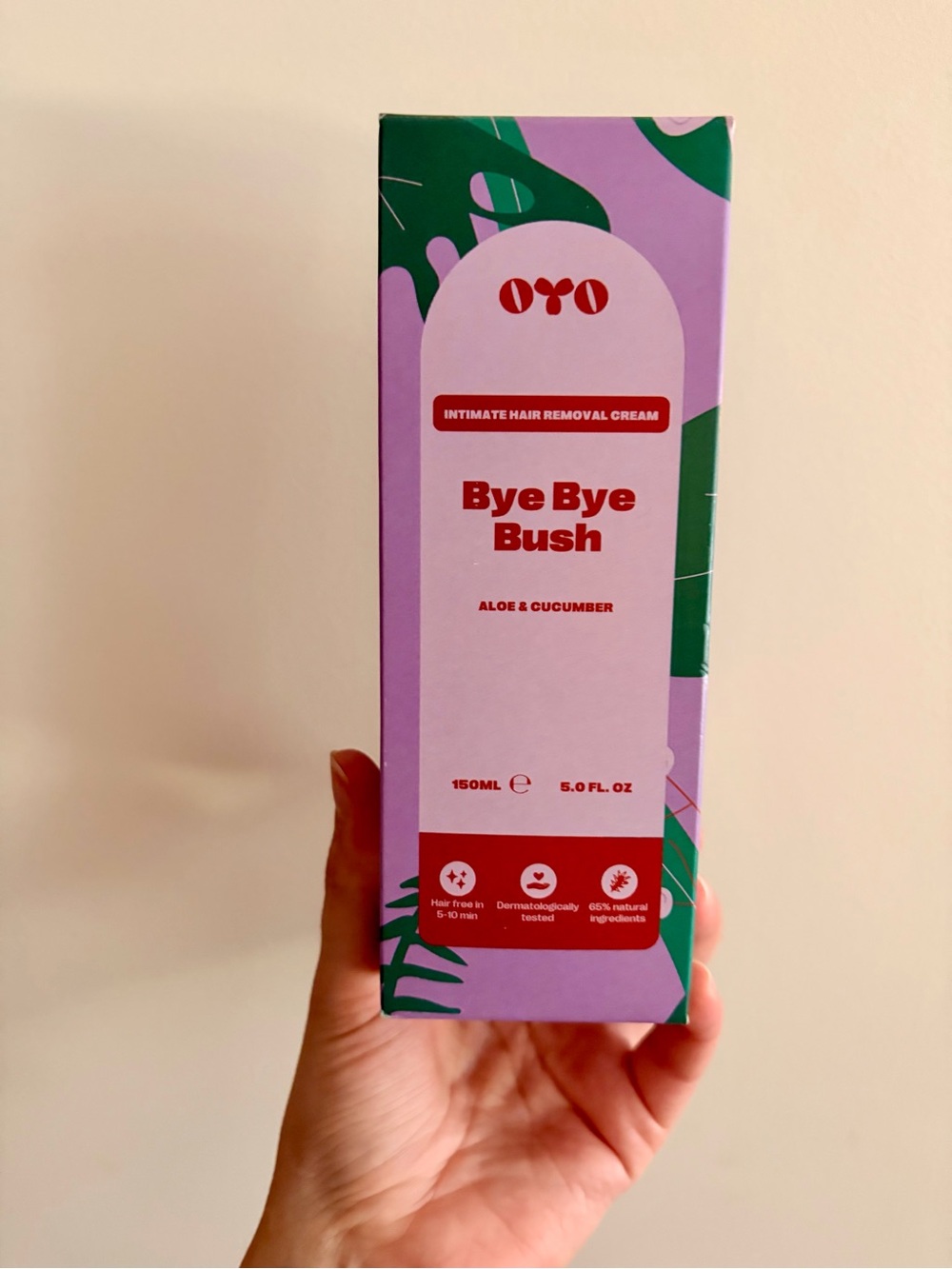 OYO Bye Bye Bush Intimate Hair Removal Cream